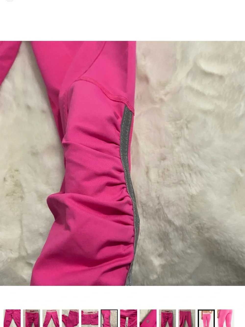 Pink Performance Capri Leggings